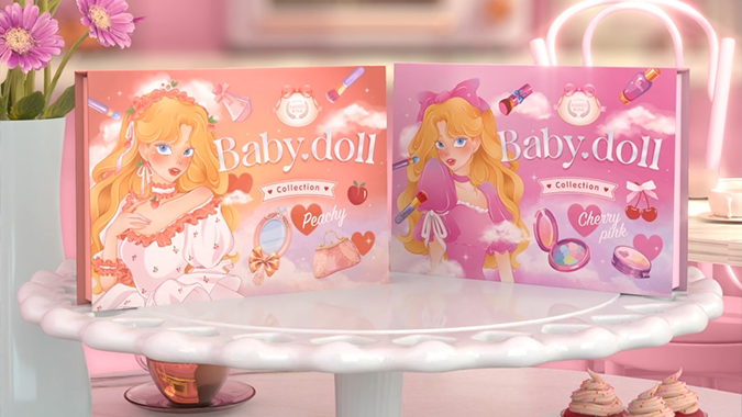 Baby Doll Collection 3D product animation by Frames Labs